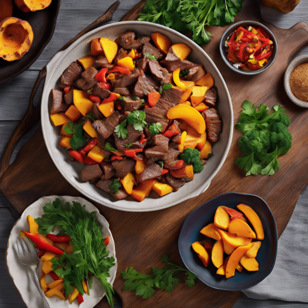 Sweet Potato Beef Stir-Fry