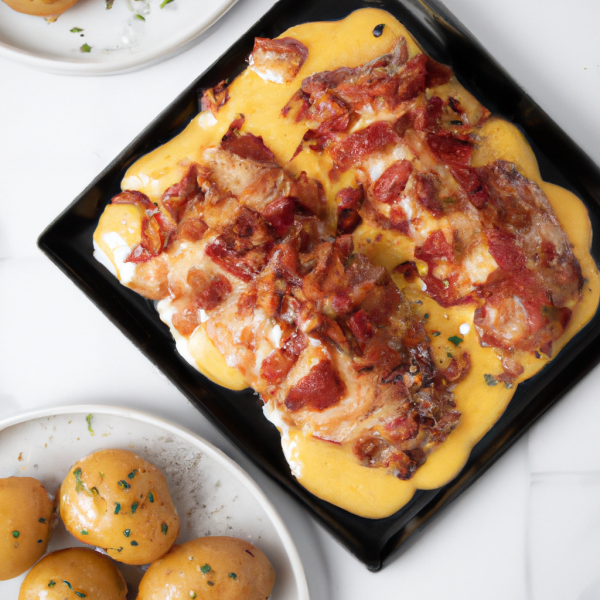 Cheesy Chicken with Bacon and Potatoes