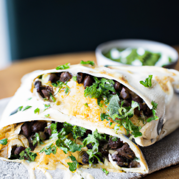 Mexican-Style Steak Burrito