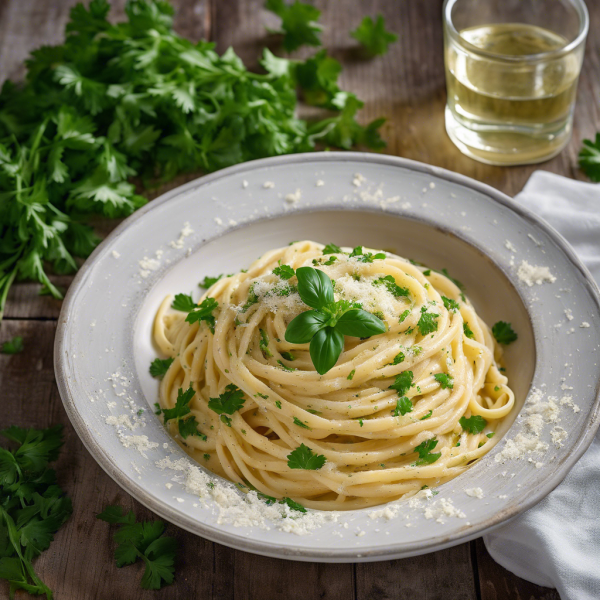 Creamy Garlic Parmesan Pasta