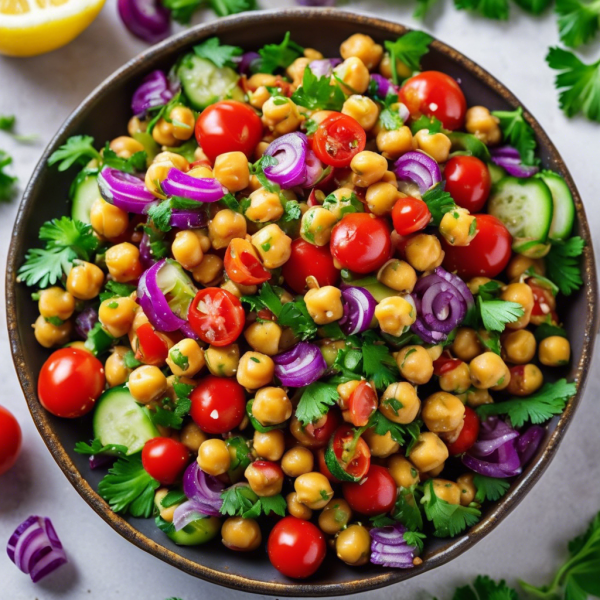 Spicy Chickpea Salad