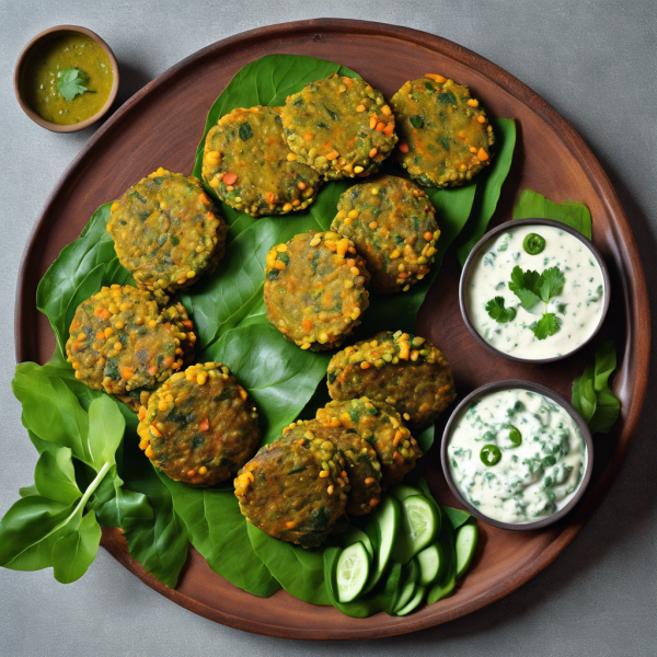 Steamed Moong Dal and Vegetable Patties