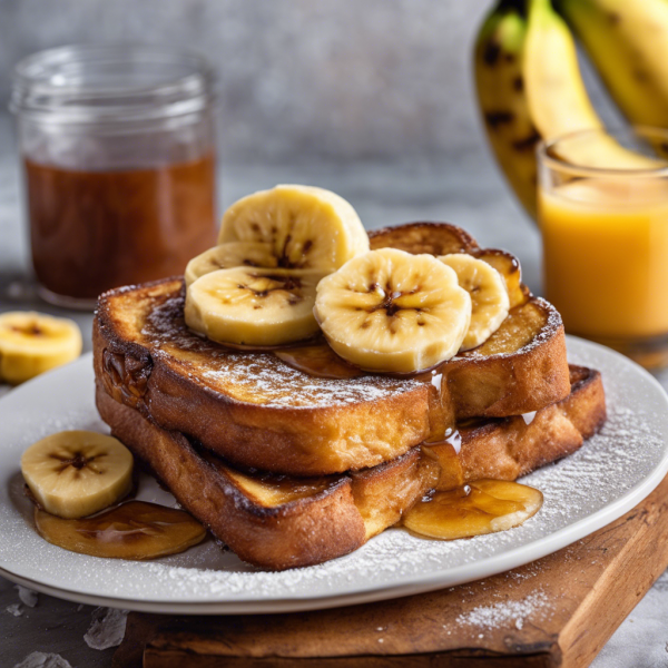 Cinnamon Banana French Toast