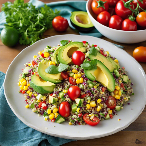 Summer Quinoa Salad with Citrus Vinaigrette