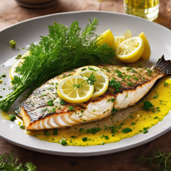 Lemon Herb Grilled Fish