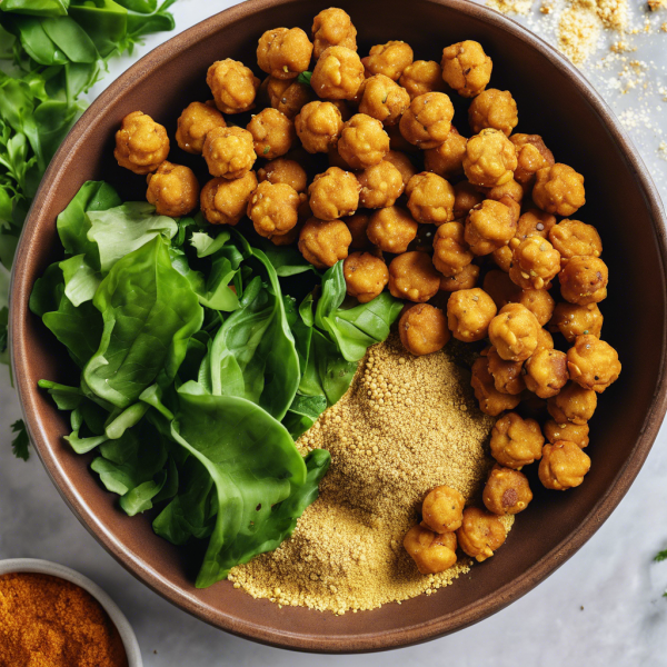 Crispy Chickpea Protein Bites