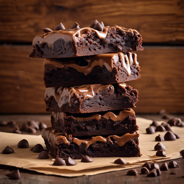 Creamy Peanut Butter Chocolate Brownies