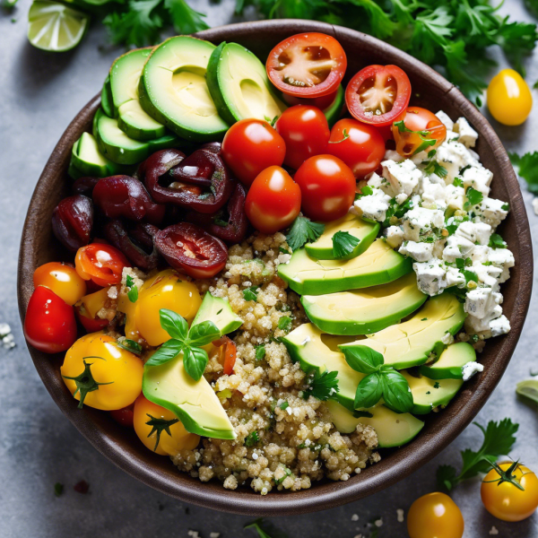 Mediterranean Quinoa Bowl