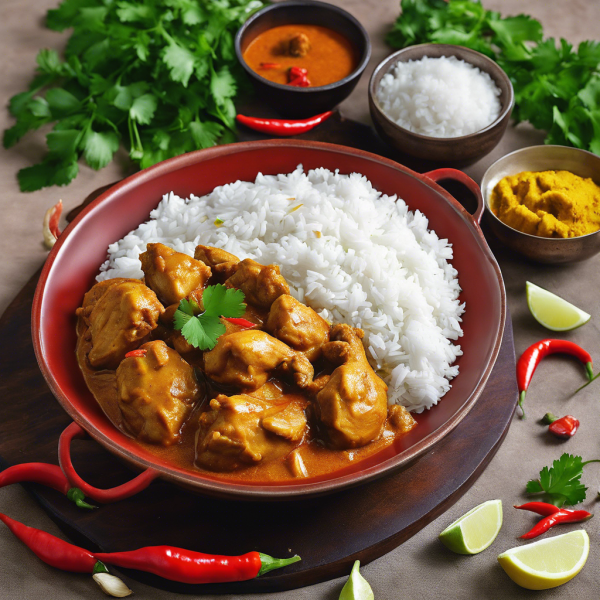 Spicy Garlic Chicken Curry