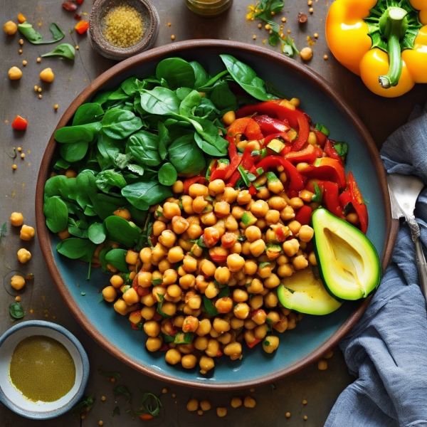 Spicy Chickpea Stir-Fry