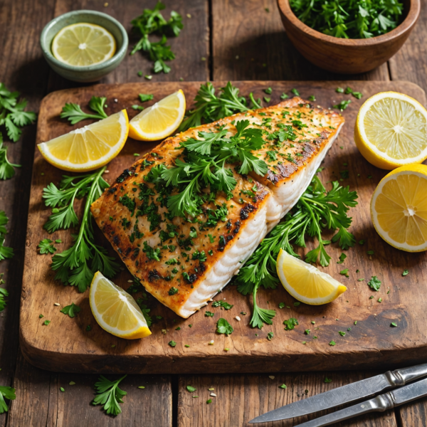 Lemon Herb Grilled Fish