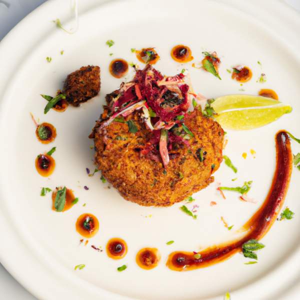 Moroccan Fried Cakes of Cereal and Seafood