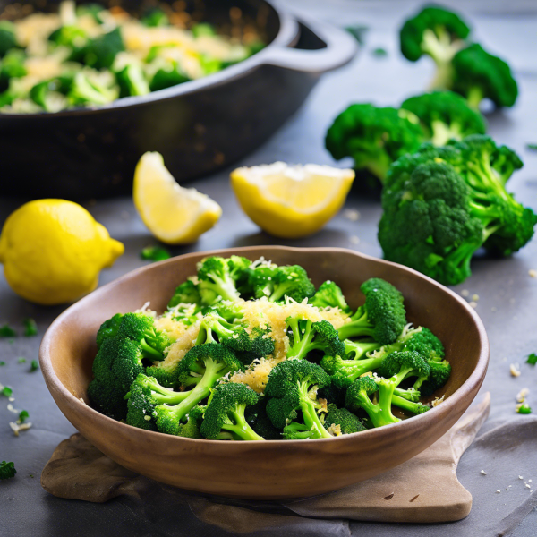 Garlic Lemon Broccoli Stir-Fry