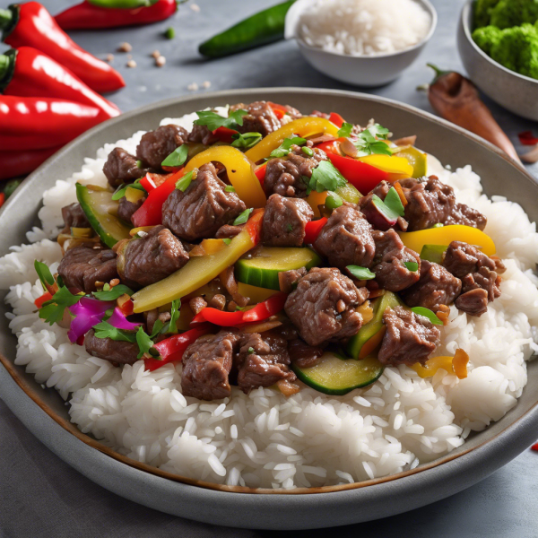 Savory Ground Beef Stir-Fry