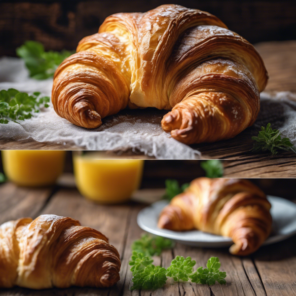 Easy Eggless Croissants