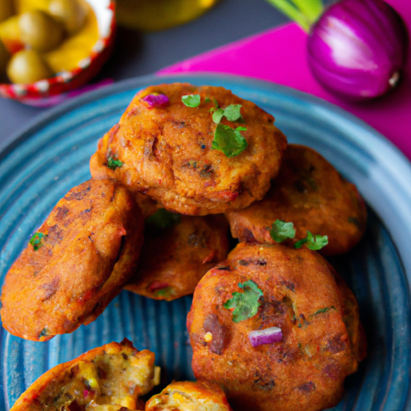 Moroccan Tuna Potato Fritters