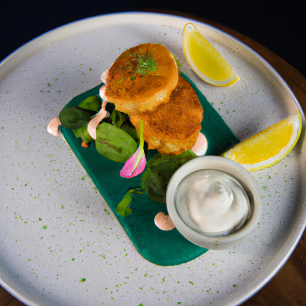 Fish Cakes with Lime Aioli