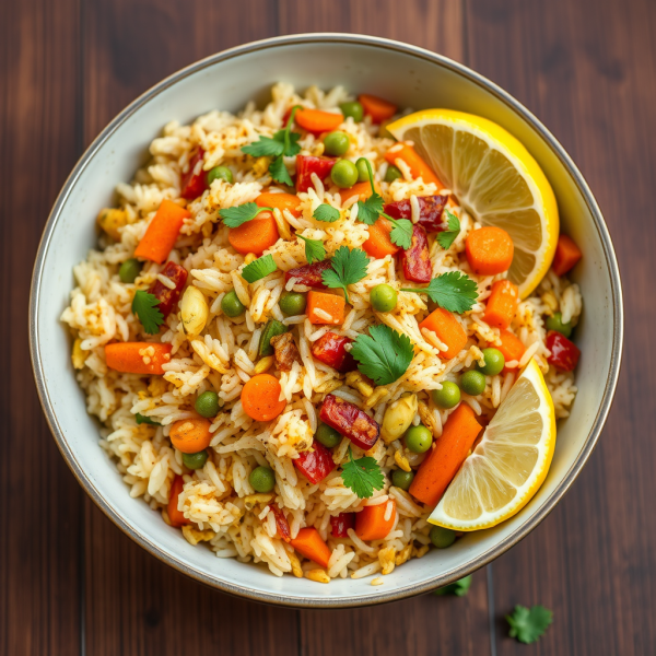 Spiced Vegetable Biryani