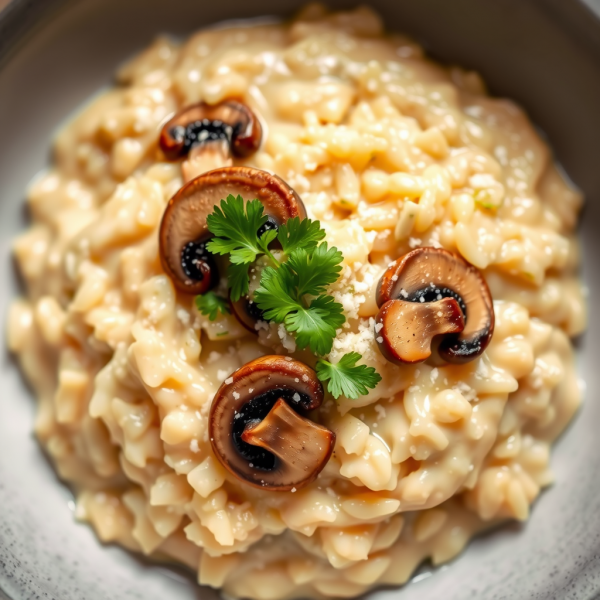 Savory Mushroom Risotto