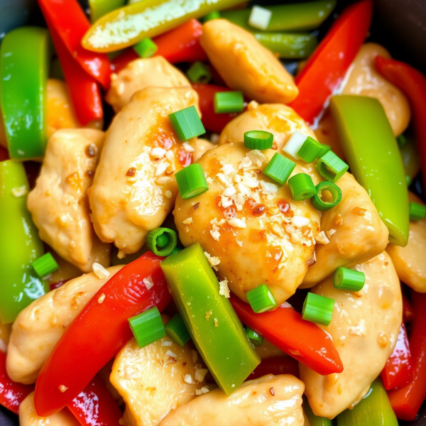 Spicy Ginger Chicken Stir-Fry