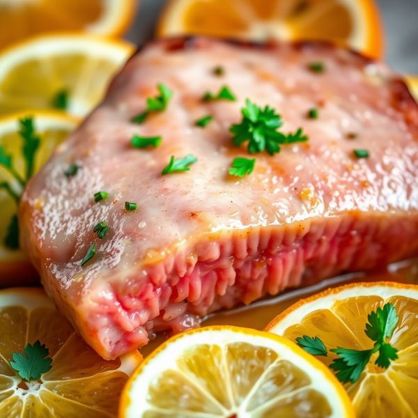 Citrus Grilled Tuna Steak