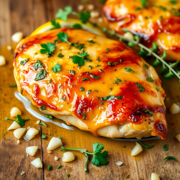 Buttery Garlic Herb Chicken