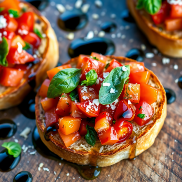 Tomato Bruschetta Delight