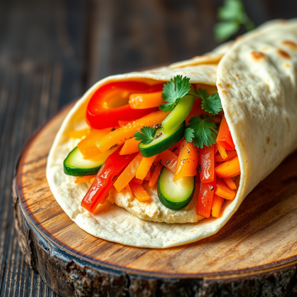 Vegetable Tortilla Wrap