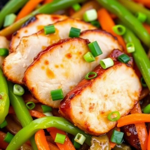 Ginger Garlic Chicken Stir-Fry