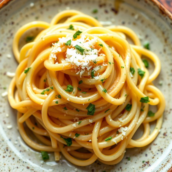 Creamy Garlic Butter Pasta