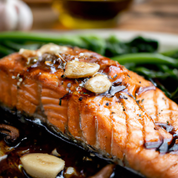 Grilled Balsamic-Glazed Salmon