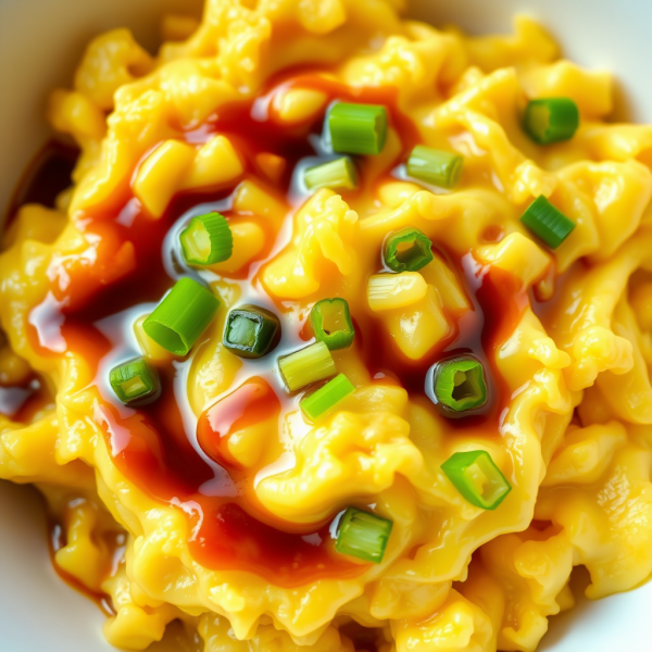 Japanese Soy Sauce Scrambled Eggs