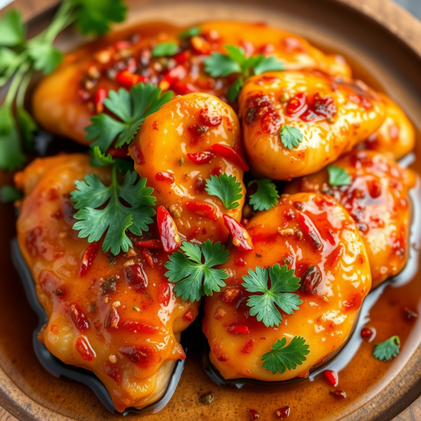 Spicy Garlic Chicken