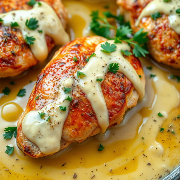 Creamy Mayo Chicken Skillet