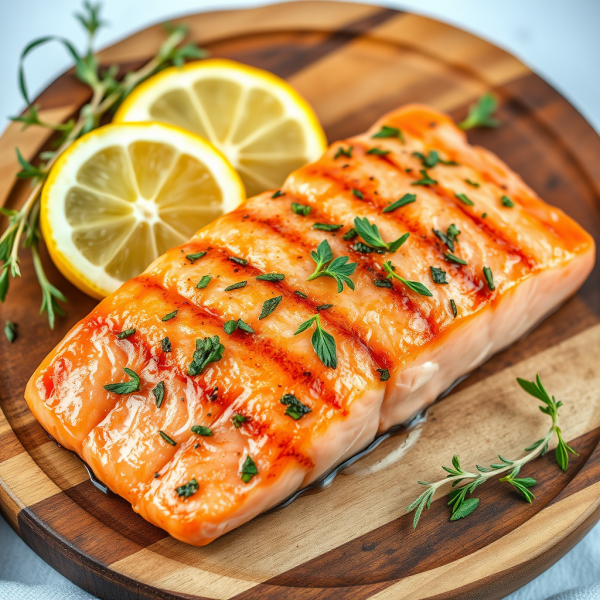 Lemon Herb Grilled Salmon