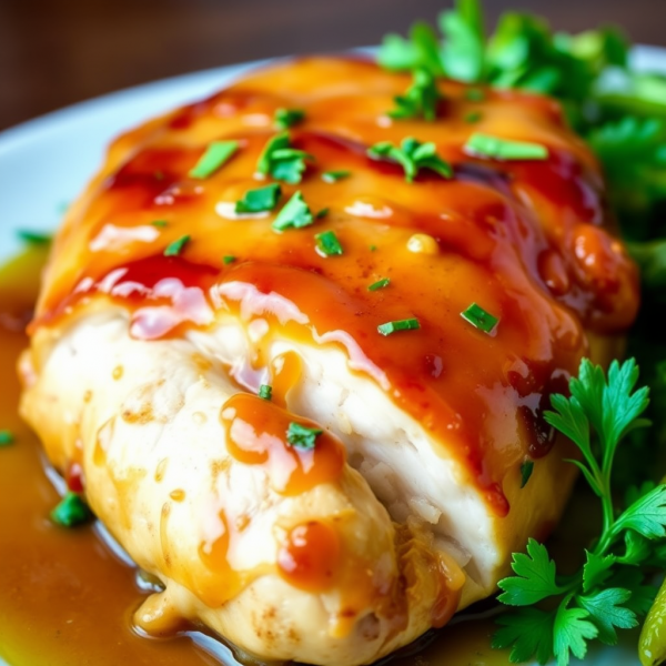 Mustard Glazed Chicken Breast