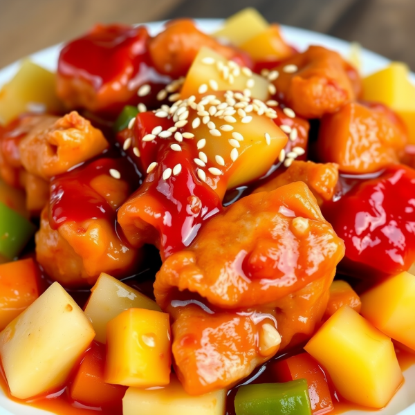 Cantonese Sweet and Sour Pork