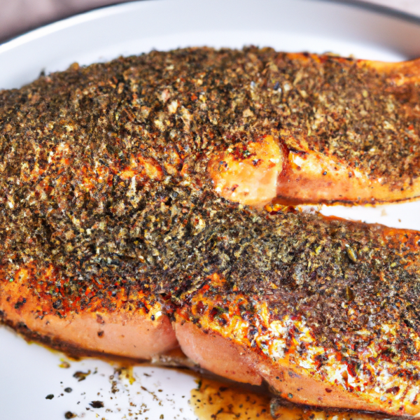 Crispy Baked Salmon