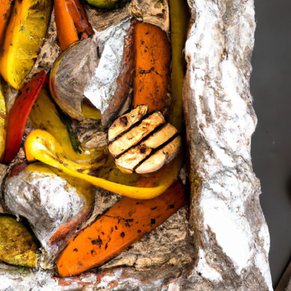 Barbecue Vegetables in Foil 