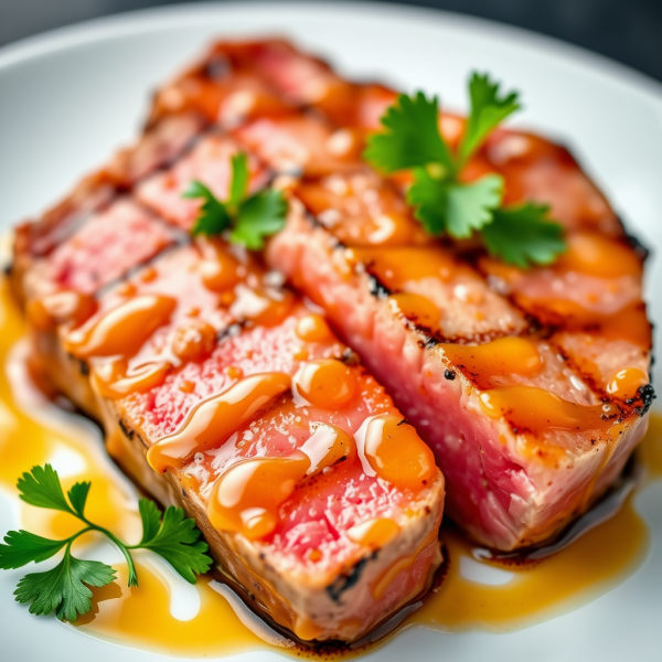 Citrus-Glazed Tuna Steak