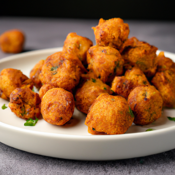 Buffalo Baked Veggie Tots