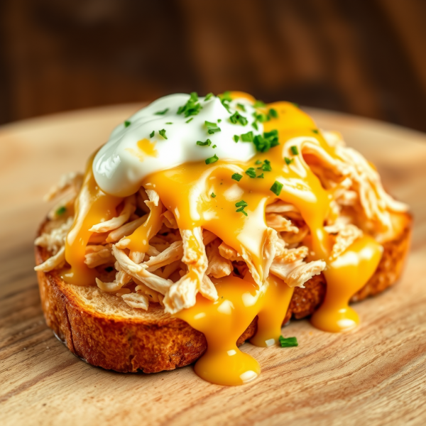 Cheesy Chicken Toast