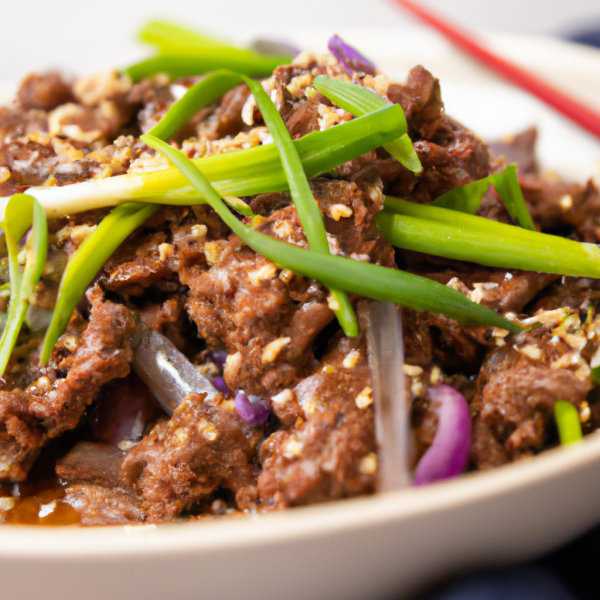 Asian-style Low Carb Beef