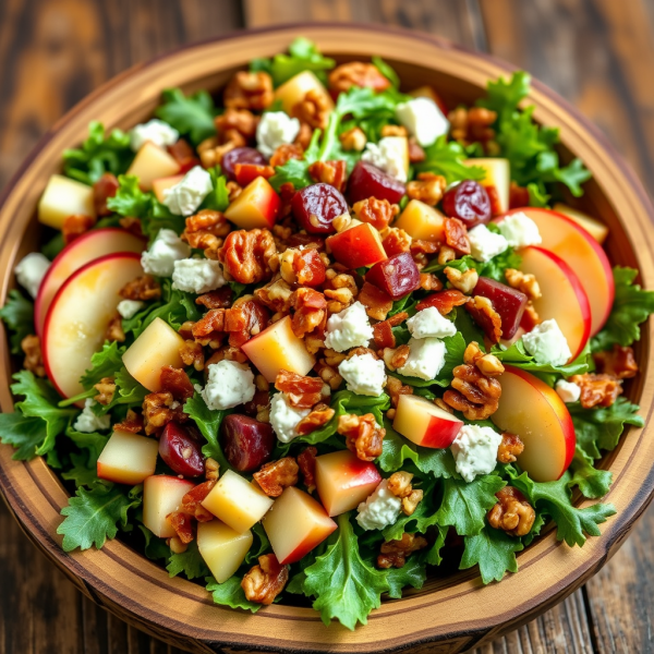 Maple Bacon Apple Salad