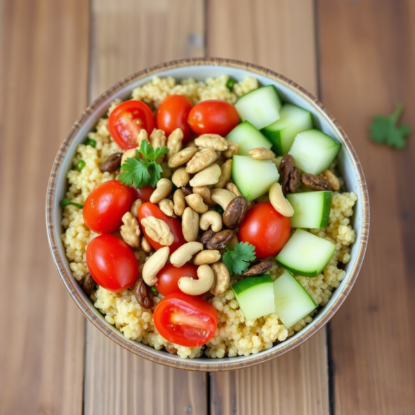 Nutty Quinoa Bowl