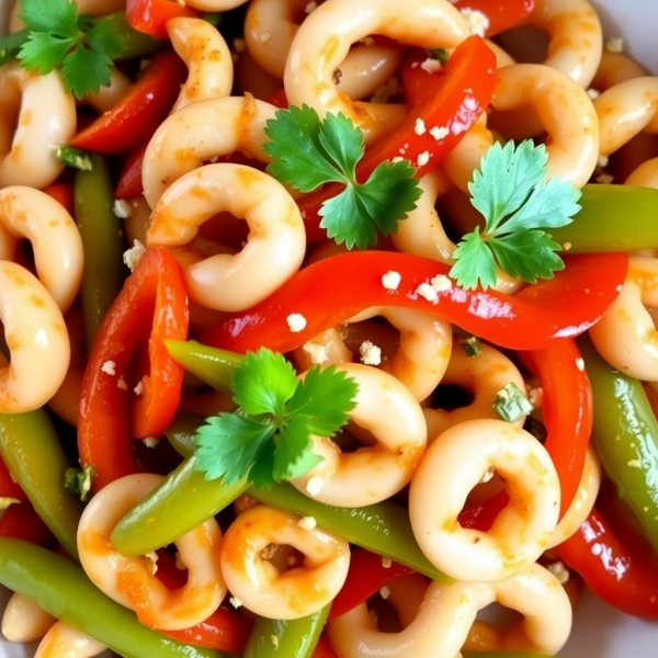 Spicy Garlic Squid Stir-Fry