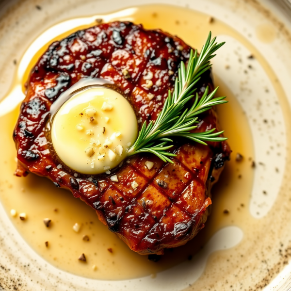 Savory Garlic Butter Beef Steak