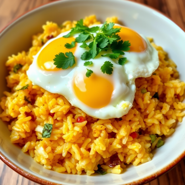 Spicy Egg Fried Rice