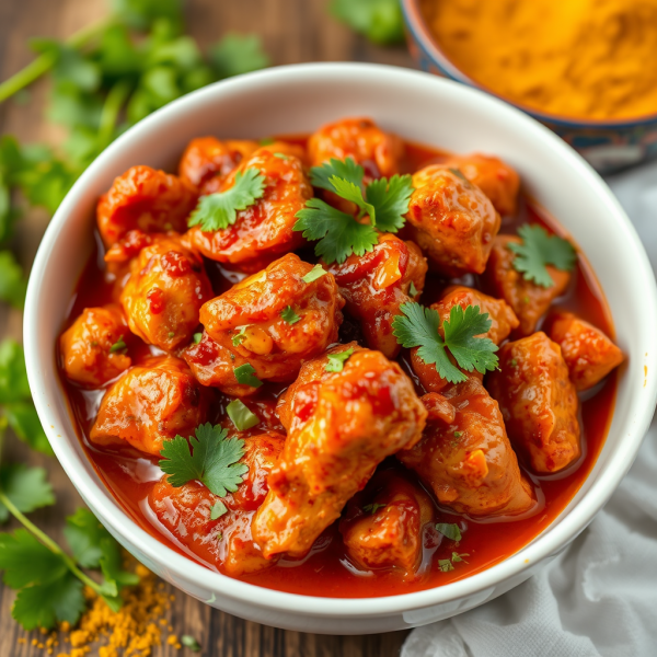 Spicy Chicken Karai