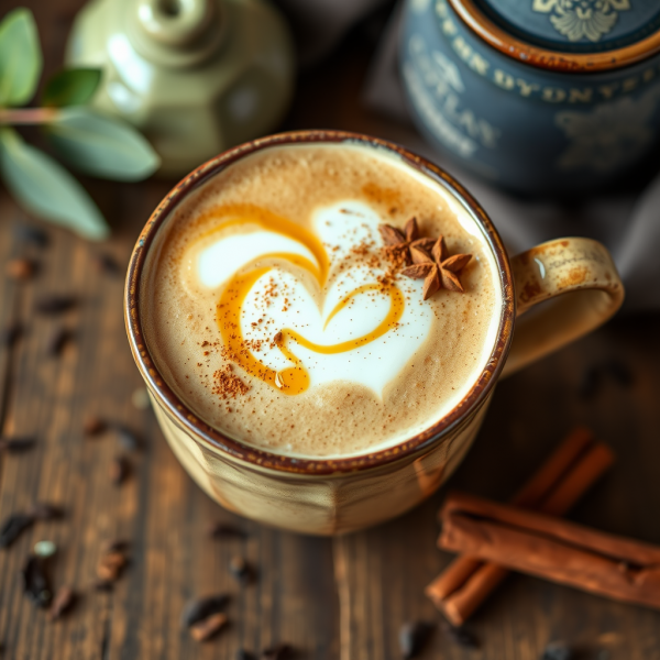 Creamy Chai Masala Latte